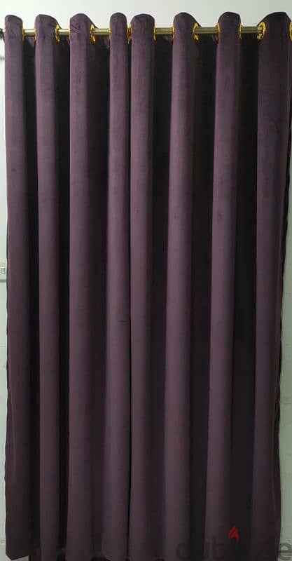 soft velvet curtain offer price 1