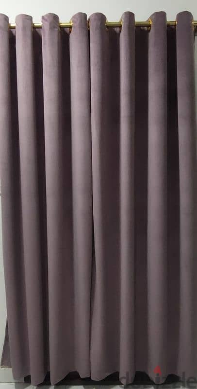 soft velvet curtain offer price 8