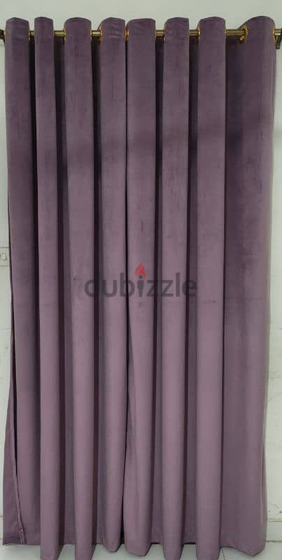 soft velvet curtain offer price 16