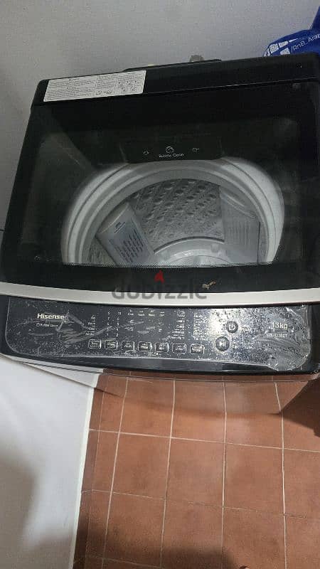 Used Washing Machine Hiense in very good condition only 2 years used 1