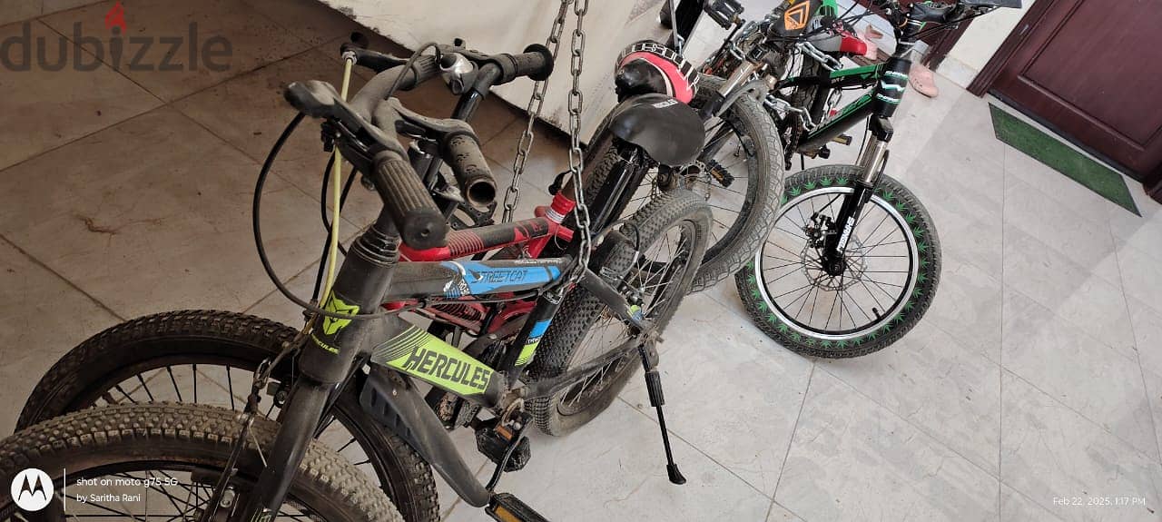 Used Hercules and Skid Fusion Bicycles for sale 2