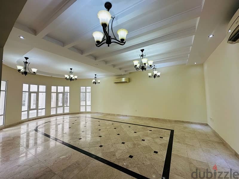 6 bedroom villa for rent shatti al Qurum 0