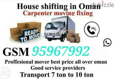 House shiffting office shiffting furniture fixing transport