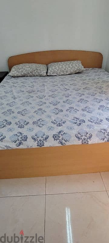 2 year old 190*200 double cot with bed 2