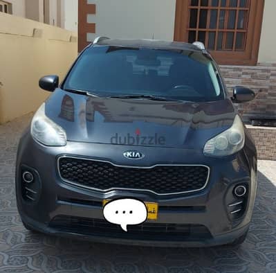 Kia Sportag 2016 Full Auto 2 litres. Oman Car. Expat. Dr. use