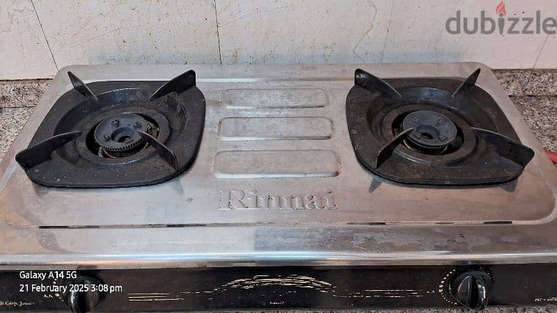 Gas stove with Cylinder 0