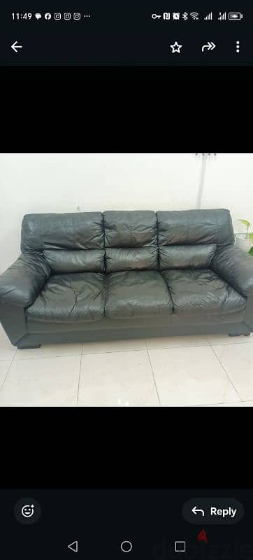 Leather Sofa