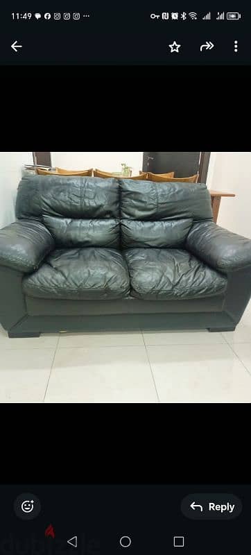 Leather Sofa