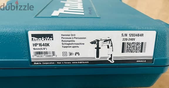 MAKITA HAMMER DRILL MACHINE- Made in Romania