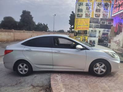 Hyundai accent 2013 available for rent