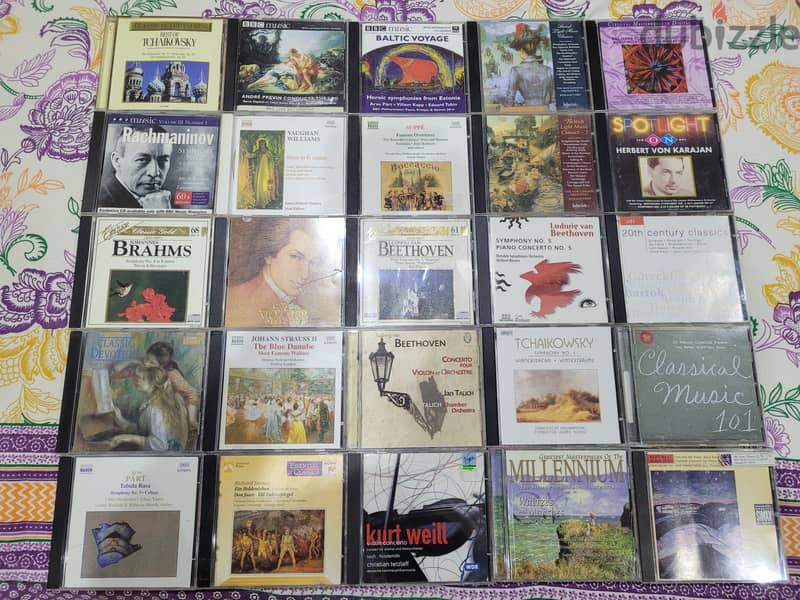 Used classical music CD lots in good to excellent condition 1