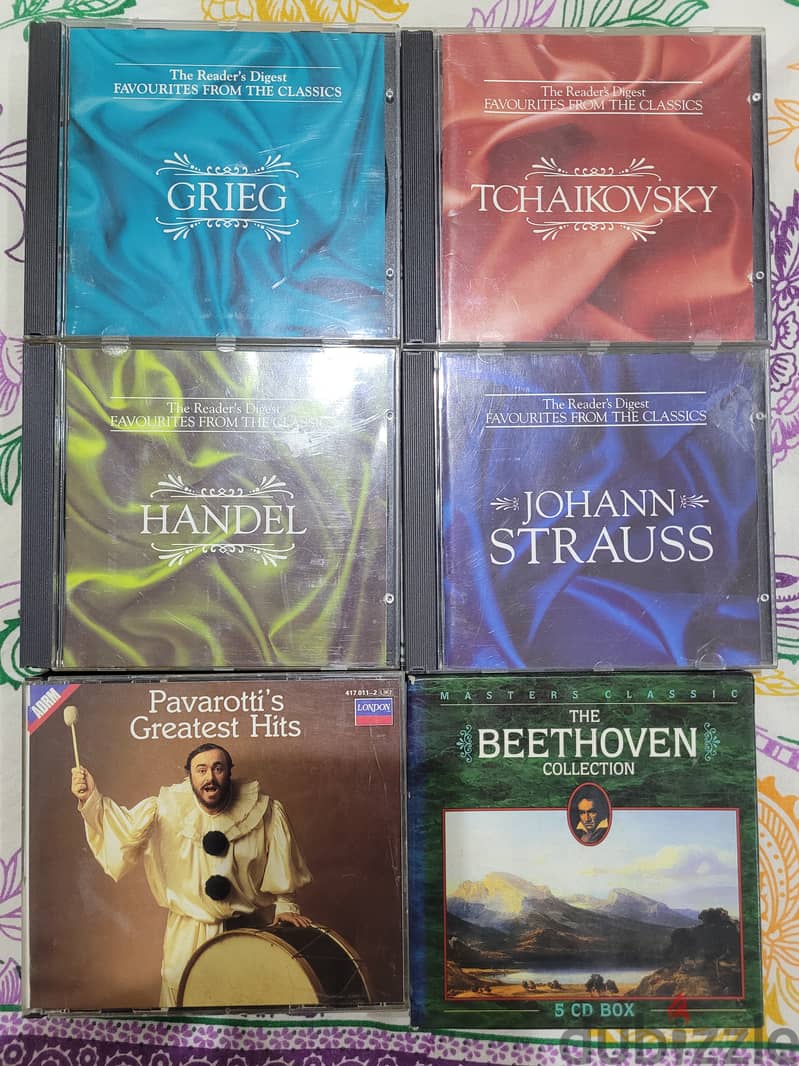 Used classical music CD lots in good to excellent condition 2