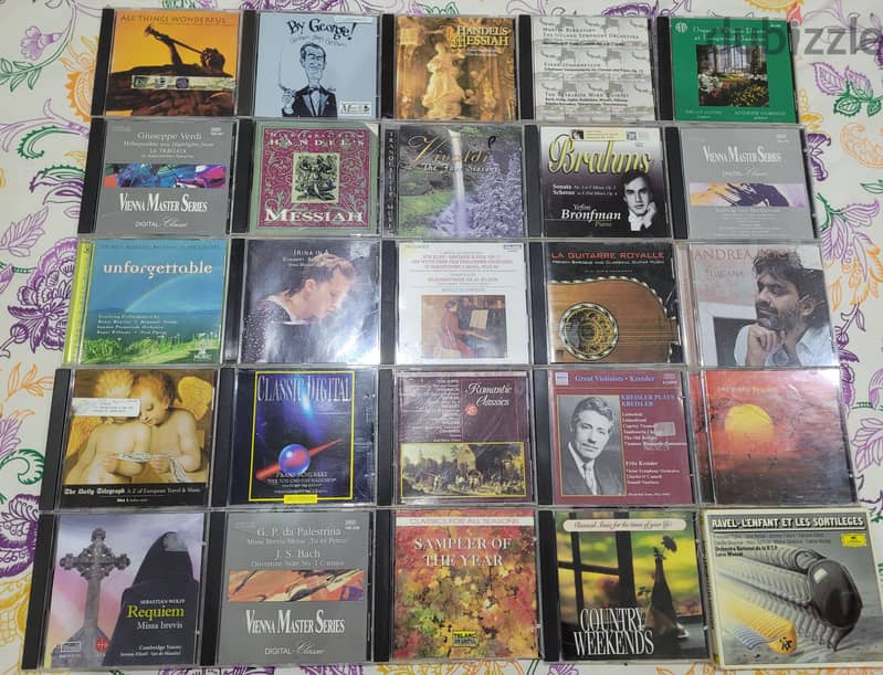 Used classical music CD lots in good to excellent condition 3