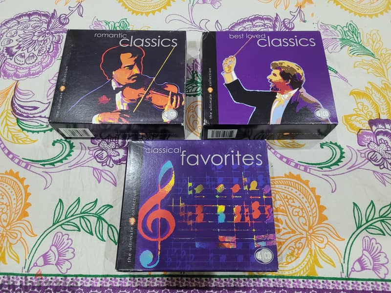 3 classical music CDs box set in a very good condition 0