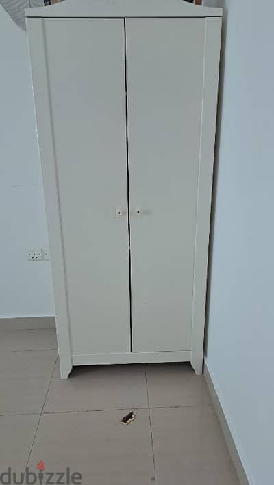 ikea kids wardrobe and book case