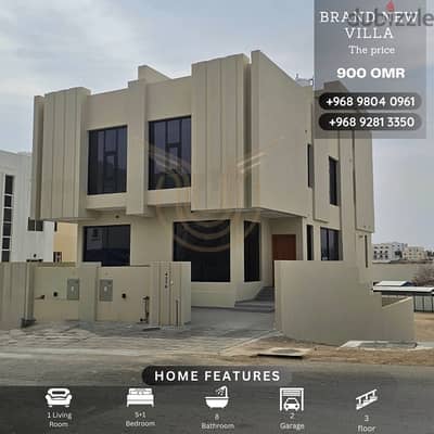 AL QURUM 29 | BRAND NEW 5+1 BR TWIN VILLA FOR RENT