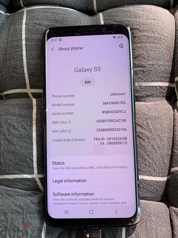 samsung S9 for sale 1