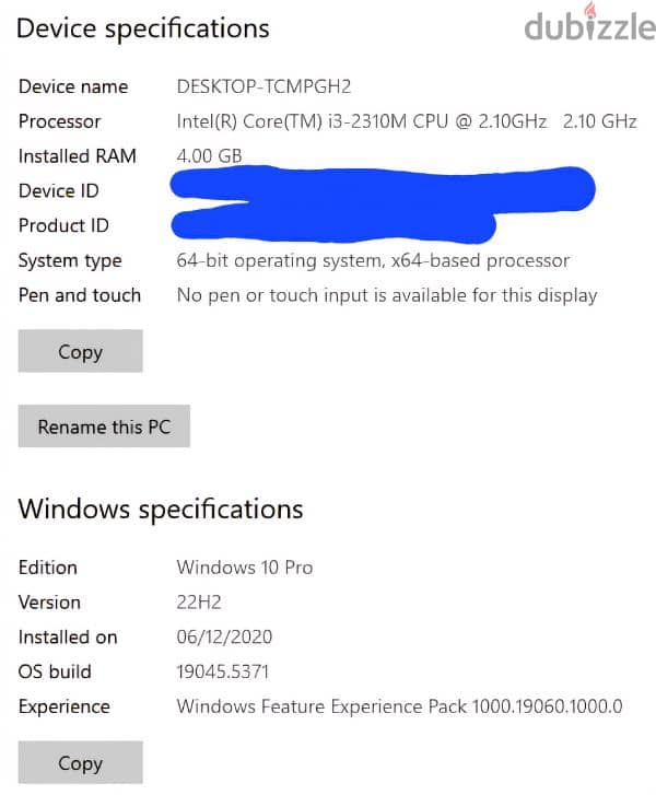 HP Laptop with Windows 10 Pro | No damage 2