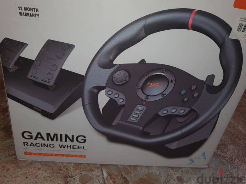 Pxn v900 gaming racing wheel for sale only 40 omr 0