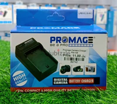 PROMAGE  CAMERA BATTERY CHARGER