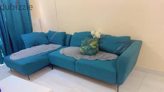 5 seater L shape sofa + Dinning table for sale