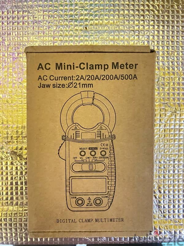 Mini Digital Clamp Multimeter 0