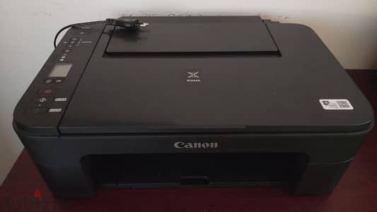 canon printer with new black cartridge