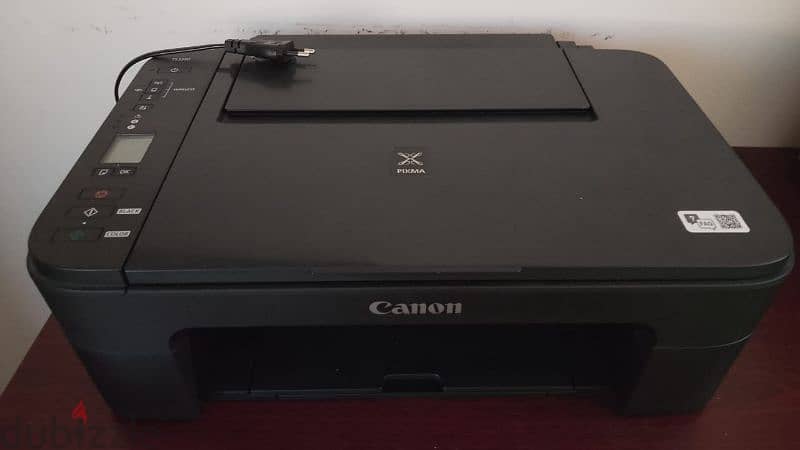 canon printer with new black cartridge 0