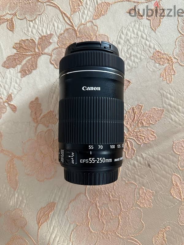 Canon 55-250 Zoom lens 0