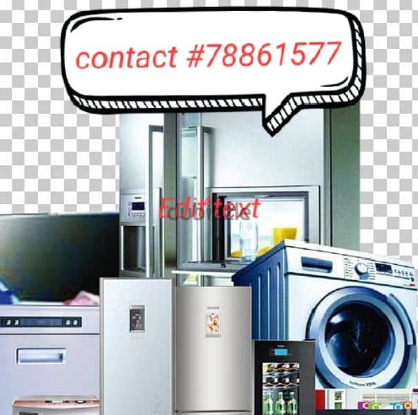 maintenance All types of work AC refrigerator washing machine repair 0