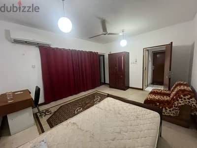 Room for rent in al Khuwair near Irana clinic only singles