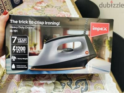 impex brand new iron