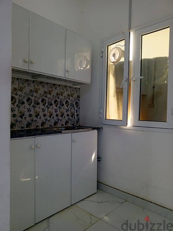 Room attached bathroom and kitchen for rent in azaiba 94254177 4