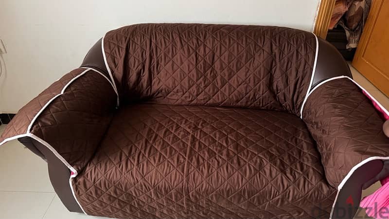 2 seater sofa with cover 1