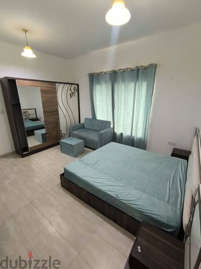 Furnished studio in North Al-Azaiba, behind Mira Market