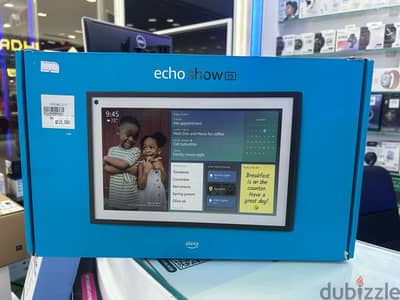 Amazon Echo Show 15 | A stunning HD 15.6" smart kitchen TV for home