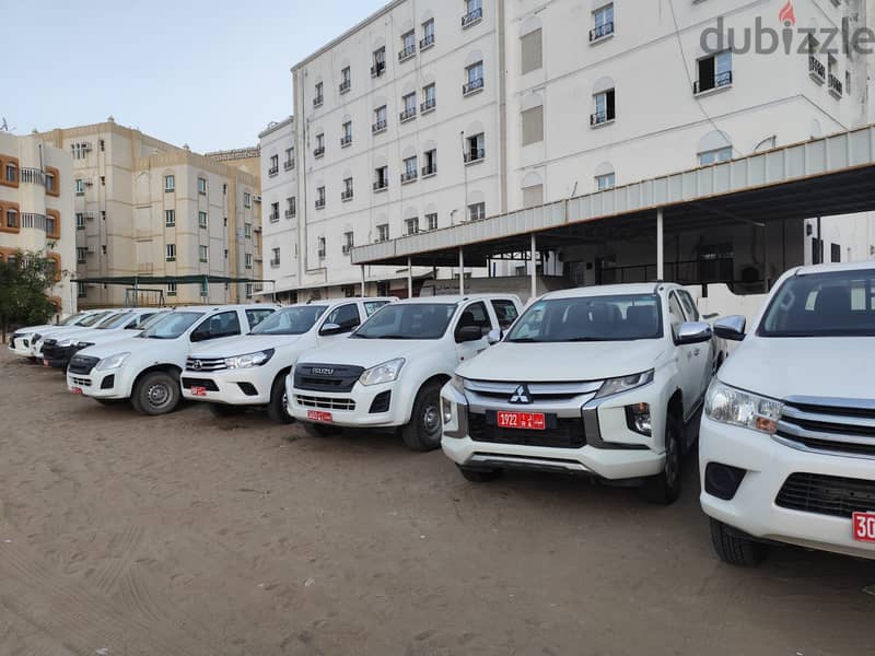 Pickup isuzu & MITSUBISHI  for  yearly contract 1