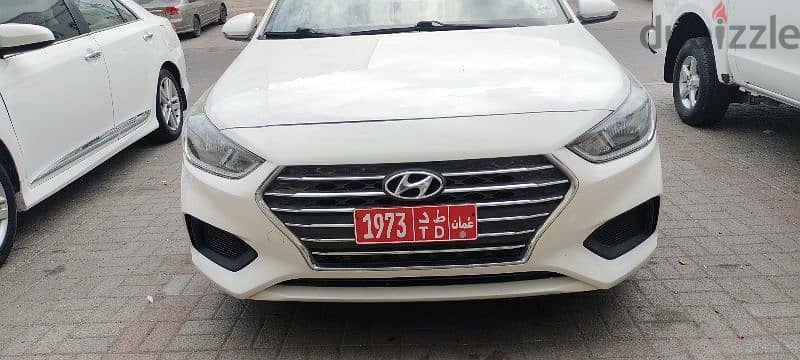 Hyundai Accent 2020 Model for Rent 3