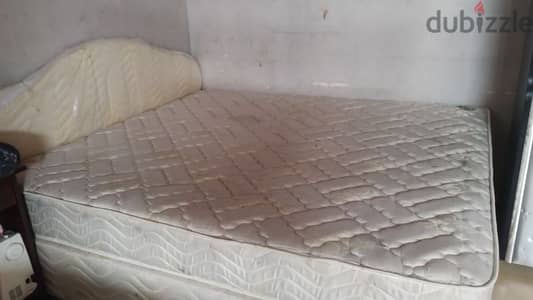 RAHA Double bed with mattress