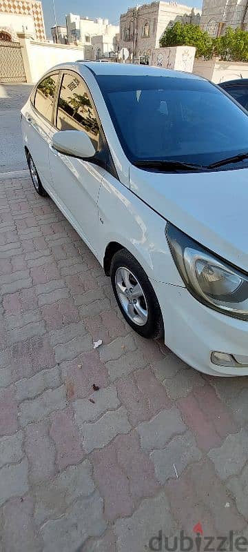 Hyundai Accent 2013 full auto gcc car for urgent sale  gsm 92113501