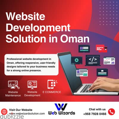 Professional Web Development Service in Oman