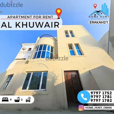 AL KHUWAIR | SPACIOUS 4 BHK APARTMENT