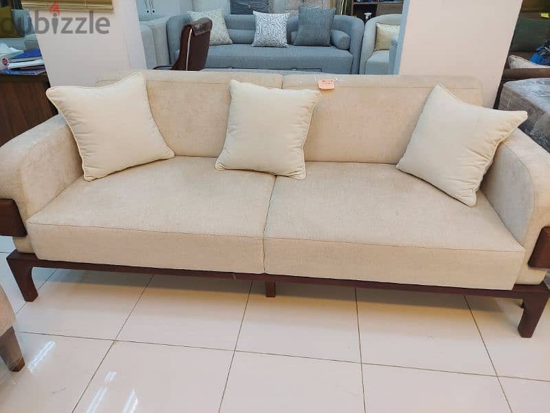 special offer new 3 seater sofa without delivery 1 piece 95 rial 0