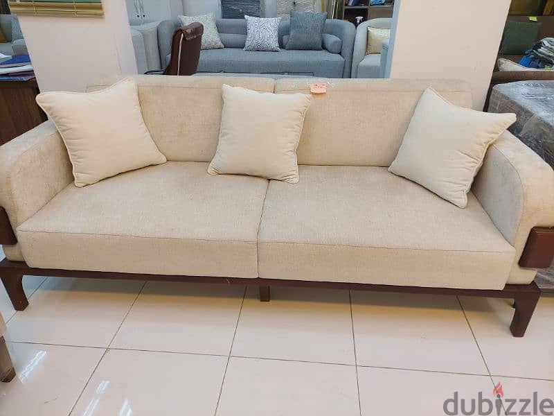 special offer new 3 seater sofa without delivery 1 piece 95 rial 1