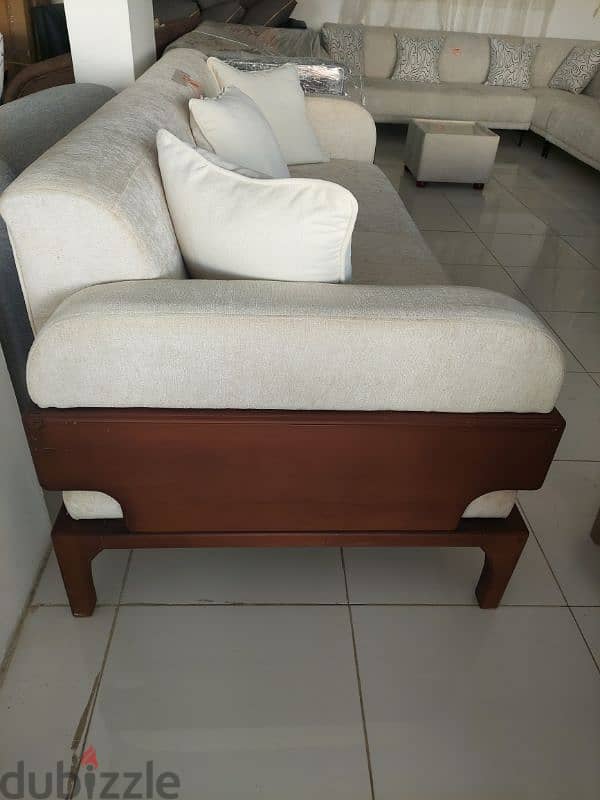 special offer new 3 seater sofa without delivery 1 piece 95 rial 2