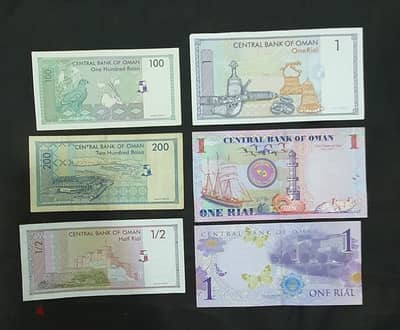 Omani banknotes