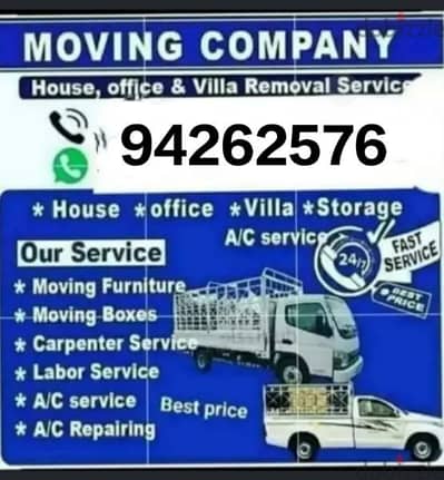 House Shifting office Shifting Salalah to Muscat