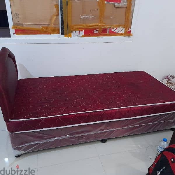 Bed with mattress 1