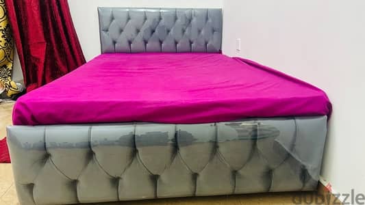 SUWAIQ - SEMI DOUBLE BED- CUSHONED -