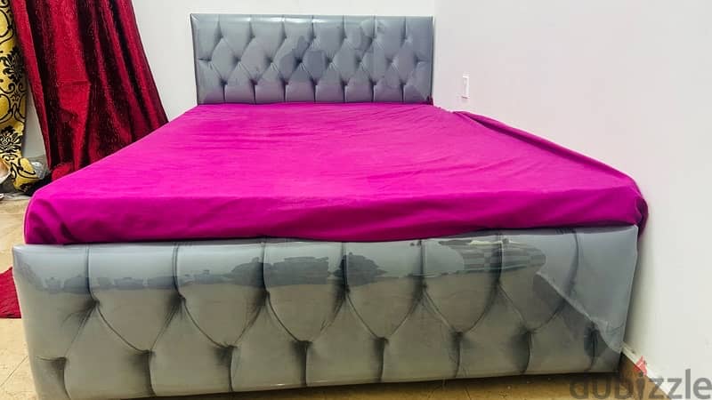 SUWAIQ - SEMI DOUBLE BED- CUSHONED - 0